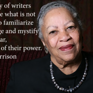 English Quote of the Day: Toni Morrison