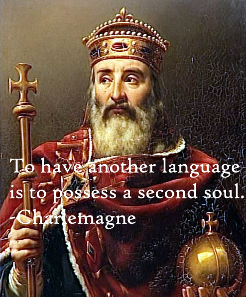 English Picture Quote of the Day: Charlemagne